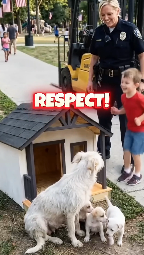 The Female Police Officer and the Miracle for the Stray Dog